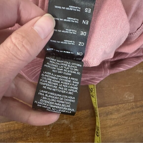 Kuhl pink stretch knit‎ activewear summer dress ladies L - Picture 6 of 8
